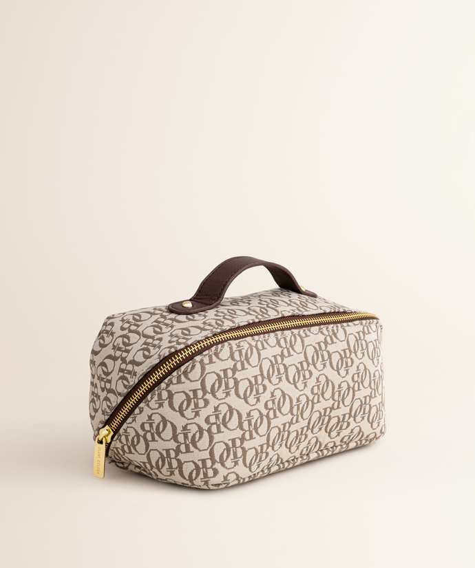 SMALL JACQUARD MAKE-UP BAG