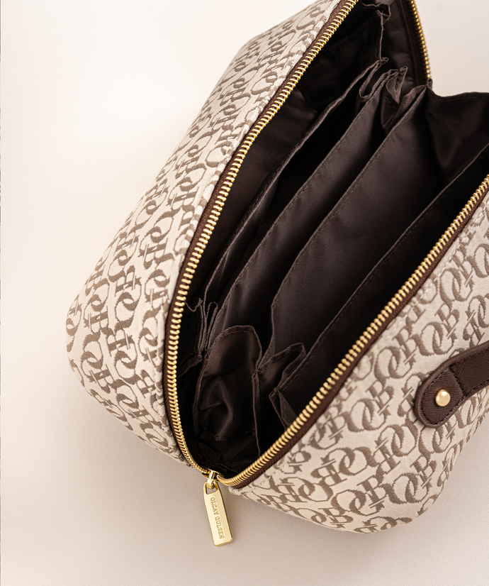 SMALL JACQUARD MAKE-UP BAG